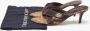 Dior Vintage Pre-owned Canvas sandals Brown Dames - Thumbnail 8