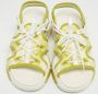 Dior Vintage Pre-owned Canvas sandals Green Dames - Thumbnail 3