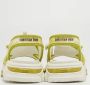 Dior Vintage Pre-owned Canvas sandals Green Dames - Thumbnail 5