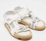 Dior Vintage Pre-owned Canvas sandals White Dames - Thumbnail 4