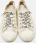 Dior Vintage Pre-owned Canvas sneakers Beige Dames - Thumbnail 3