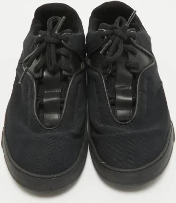 Dior Vintage Pre-owned Canvas sneakers Black Dames
