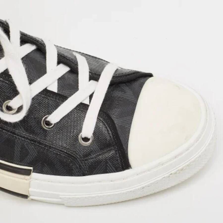 Dior Vintage Pre-owned Canvas sneakers Black Heren