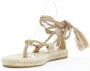 Dior Vintage Pre-owned Cotton sandals Beige Dames - Thumbnail 4