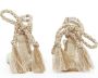 Dior Vintage Pre-owned Cotton sandals Beige Dames - Thumbnail 5