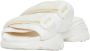 Dior Vintage Pre-owned Cotton sandals White Dames - Thumbnail 4