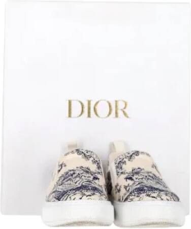 Dior Vintage Pre-owned Cotton sneakers Multicolor Dames