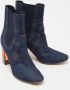 Dior Vintage Pre-owned Denim boots Blue Dames - Thumbnail 4