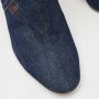 Dior Vintage Pre-owned Denim boots Blue Dames - Thumbnail 7