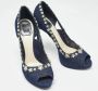 Dior Vintage Pre-owned Denim heels Blue Dames - Thumbnail 4