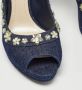 Dior Vintage Pre-owned Denim heels Blue Dames - Thumbnail 7