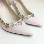 Dior Vintage Pre-owned Denim heels Pink Dames - Thumbnail 5