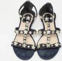 Dior Vintage Pre-owned Denim sandals Blue Dames - Thumbnail 3