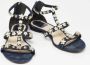 Dior Vintage Pre-owned Denim sandals Blue Dames - Thumbnail 4