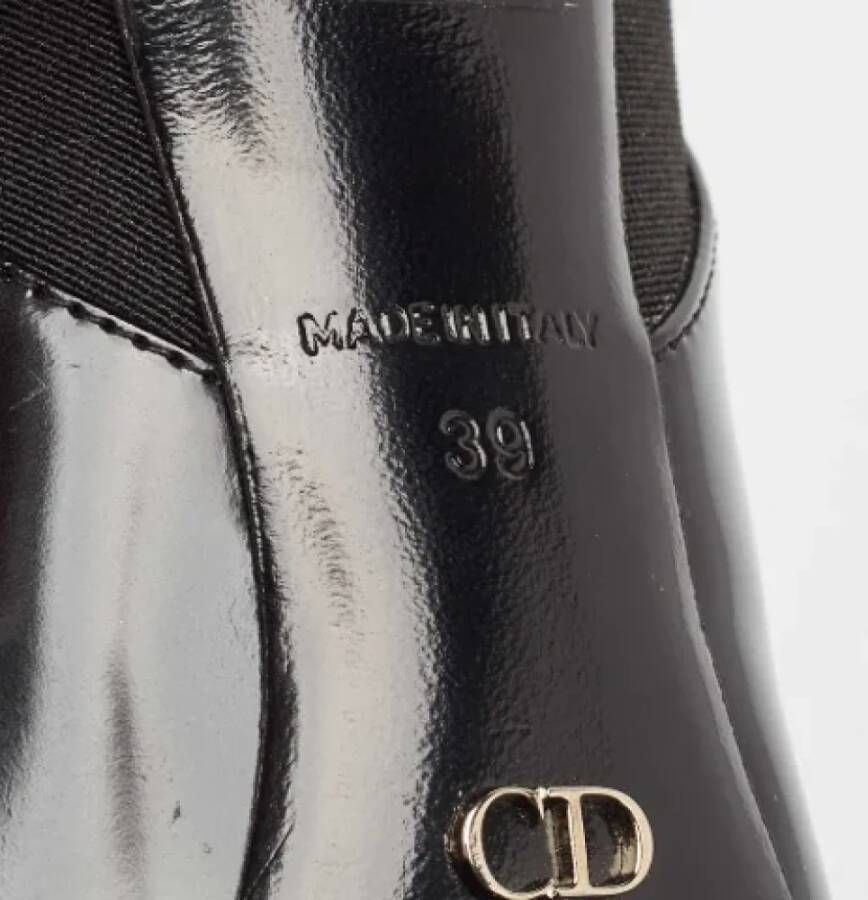 Dior Vintage Pre-owned Fabric boots Black Dames