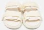 Dior Vintage Pre-owned Fabric flats White Dames - Thumbnail 3
