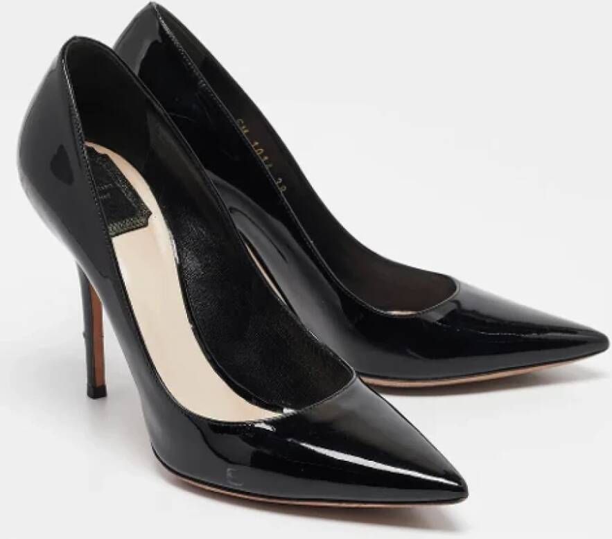 Dior Vintage Pre-owned Fabric heels Black Dames