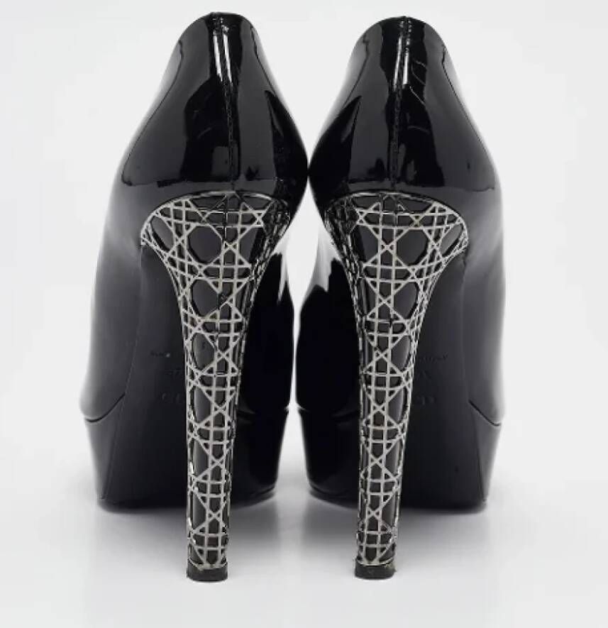 Dior Vintage Pre-owned Fabric heels Black Dames