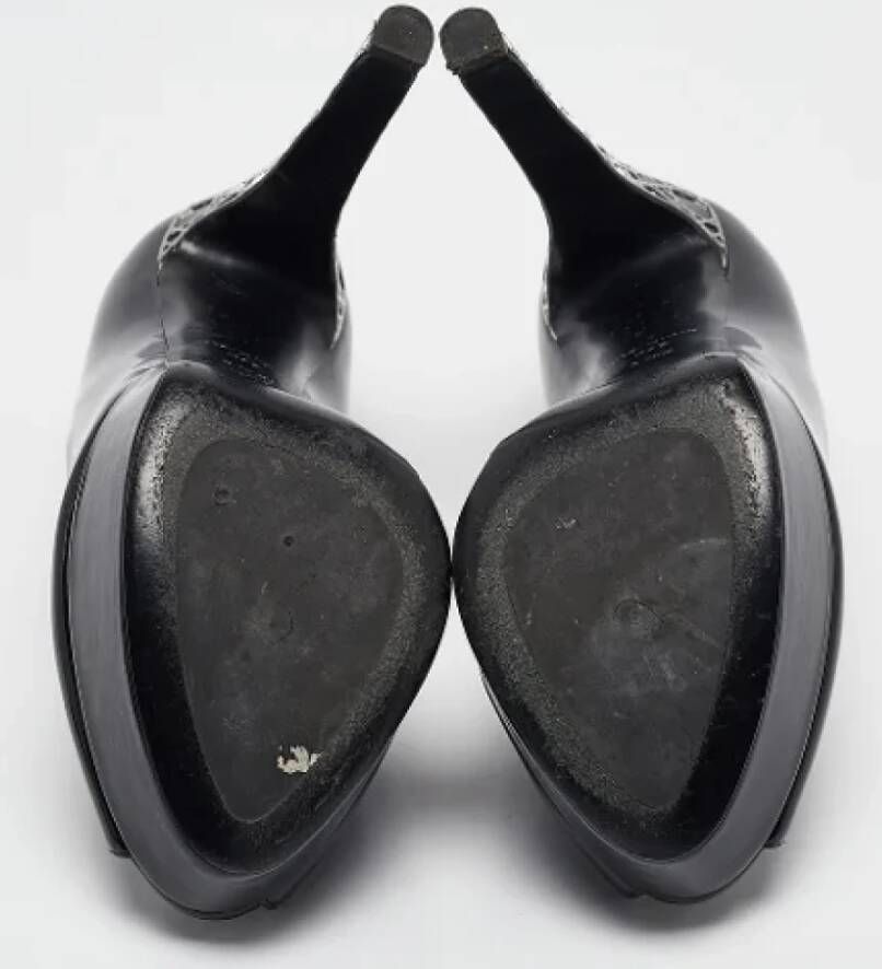 Dior Vintage Pre-owned Fabric heels Black Dames
