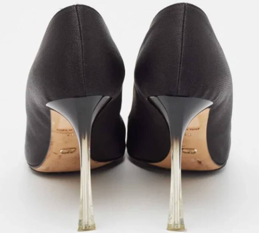 Dior Vintage Pre-owned Fabric heels Black Dames
