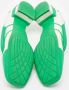 Dior Vintage Pre-owned Fabric heels Green Dames - Thumbnail 6