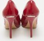 Dior Vintage Pre-owned Fabric heels Red Dames - Thumbnail 3