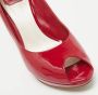 Dior Vintage Pre-owned Fabric heels Red Dames - Thumbnail 5