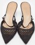 Dior Vintage Pre-owned Fabric sandals Black Dames - Thumbnail 2