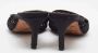 Dior Vintage Pre-owned Fabric sandals Black Dames - Thumbnail 4