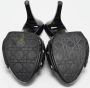 Dior Vintage Pre-owned Fabric sandals Black Dames - Thumbnail 4