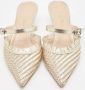 Dior Vintage Pre-owned Fabric sandals Yellow Dames - Thumbnail 3