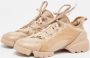 Dior Vintage Pre-owned Fabric sneakers Beige Dames - Thumbnail 3