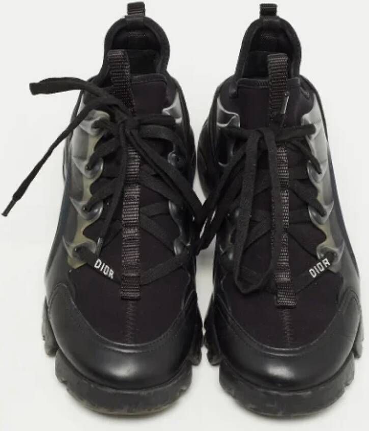Dior Vintage Pre-owned Fabric sneakers Black Dames