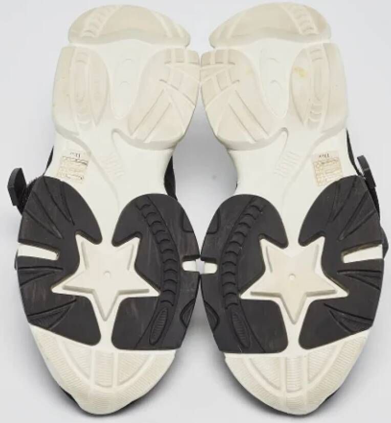 Dior Vintage Pre-owned Fabric sneakers Black Dames