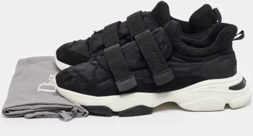 Dior Vintage Pre-owned Fabric sneakers Black Dames