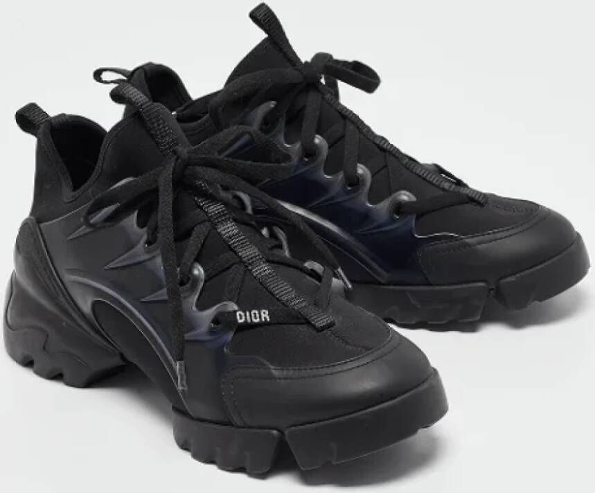Dior Vintage Pre-owned Fabric sneakers Black Dames