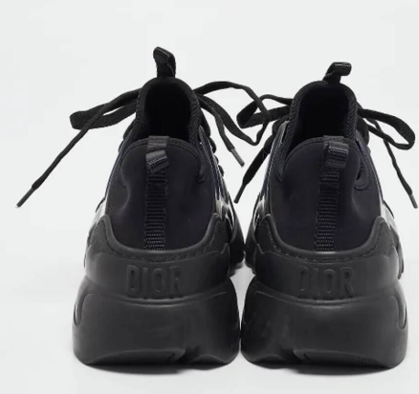 Dior Vintage Pre-owned Fabric sneakers Black Dames