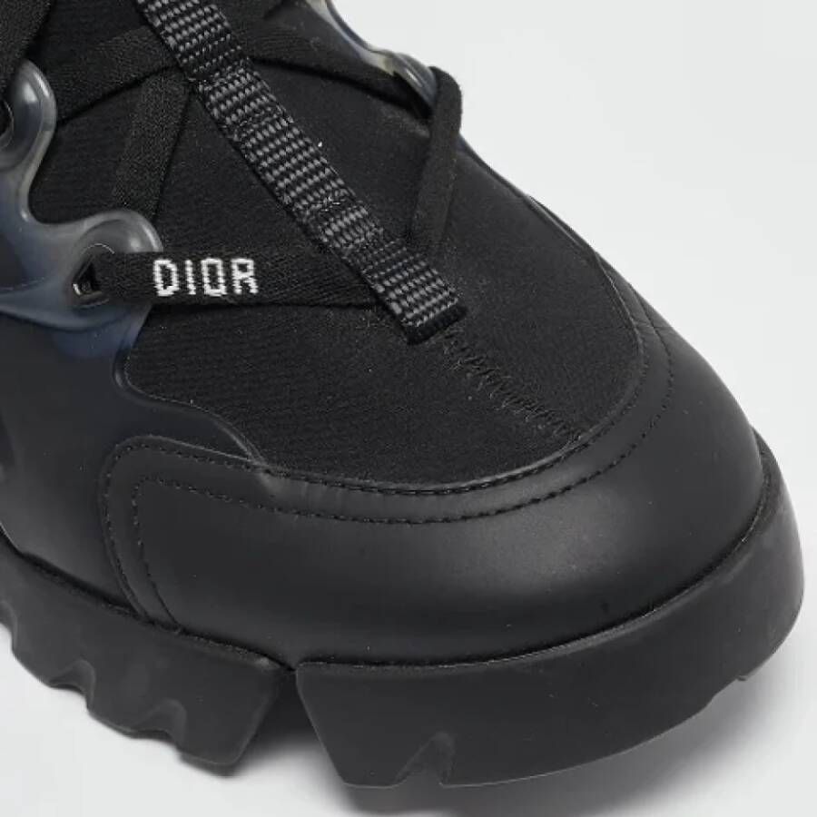 Dior Vintage Pre-owned Fabric sneakers Black Dames