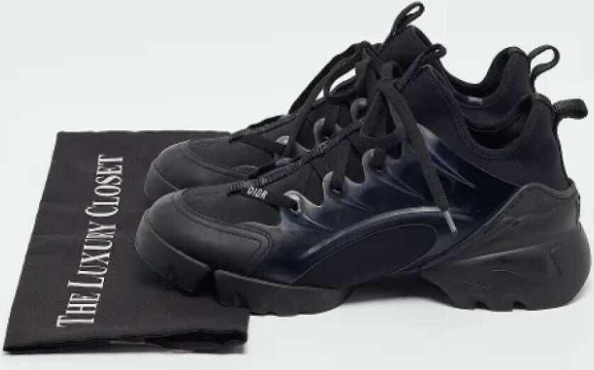 Dior Vintage Pre-owned Fabric sneakers Black Dames