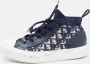 Dior Vintage Pre-owned Fabric sneakers Blue Dames - Thumbnail 2