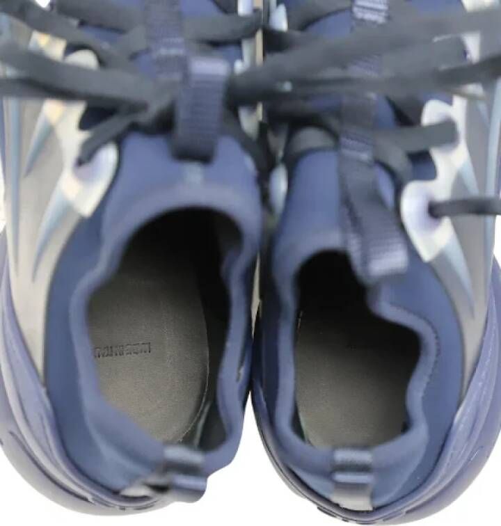Dior Vintage Pre-owned Fabric sneakers Blue Dames