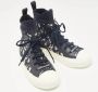 Dior Vintage Pre-owned Fabric sneakers Blue Dames - Thumbnail 4
