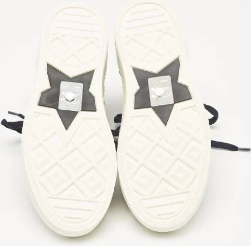 Dior Vintage Pre-owned Fabric sneakers Blue Dames