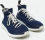 Dior Vintage Pre-owned Fabric sneakers Blue Heren - Thumbnail 4