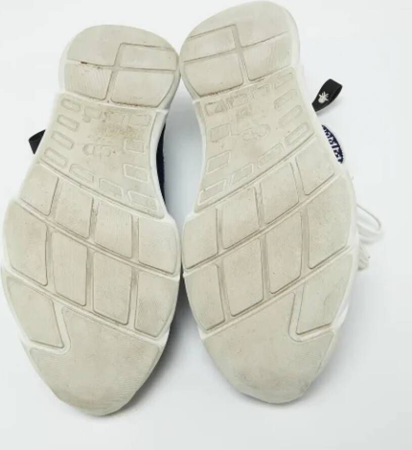 Dior Vintage Pre-owned Fabric sneakers Blue Heren
