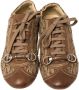 Dior Vintage Pre-owned Fabric sneakers Brown Dames - Thumbnail 2