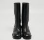 Dior Vintage Pre-owned Leather boots Black Dames - Thumbnail 3