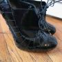 Dior Vintage Pre-owned Leather boots Black Dames - Thumbnail 2
