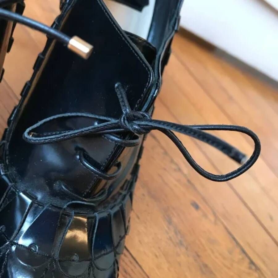 Dior Vintage Pre-owned Leather boots Black Dames