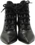 Dior Vintage Pre-owned Leather boots Black Dames - Thumbnail 2